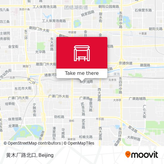 黄木厂路北口 map