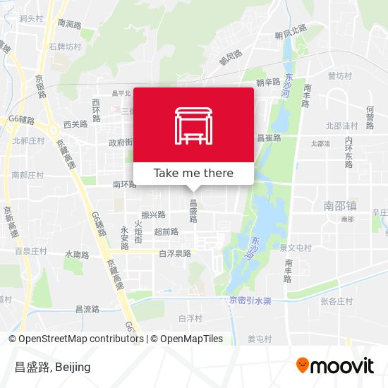 昌盛路 map