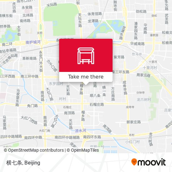 横七条 map