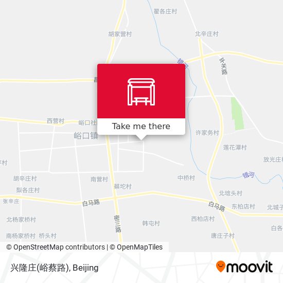 兴隆庄(峪蔡路) map