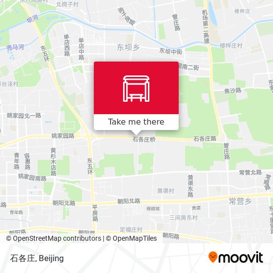 石各庄 map