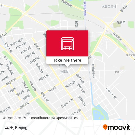 马庄 map
