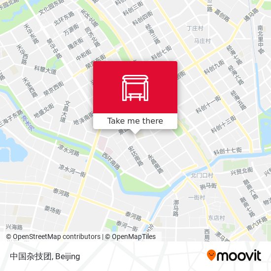 中国杂技团 map