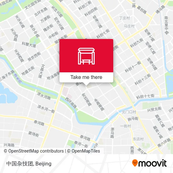 中国杂技团 map