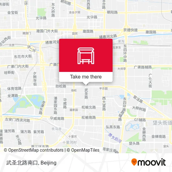 武圣北路南口 map