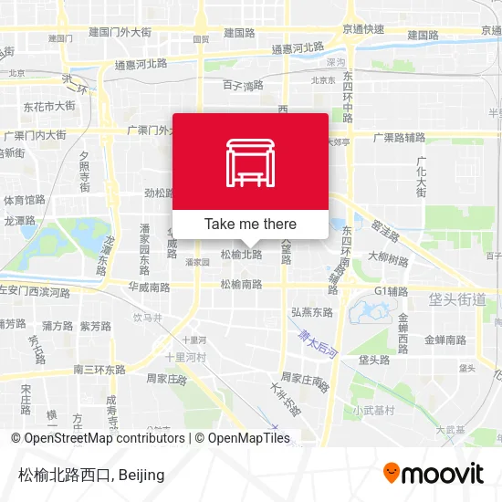 松榆北路西口 map