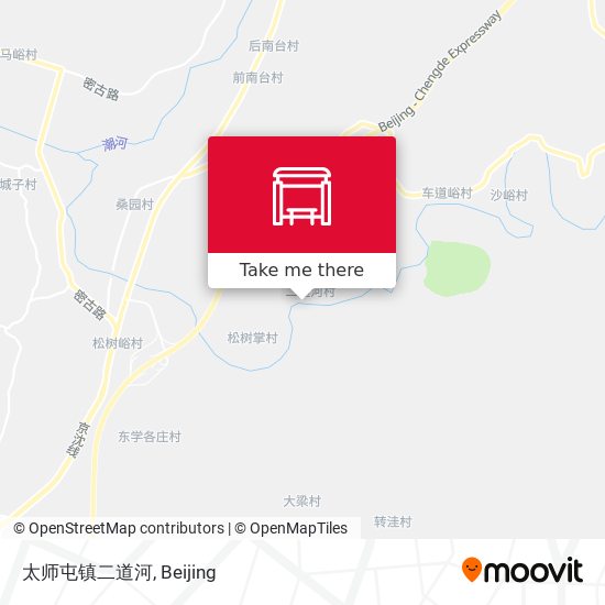 太师屯镇二道河 map