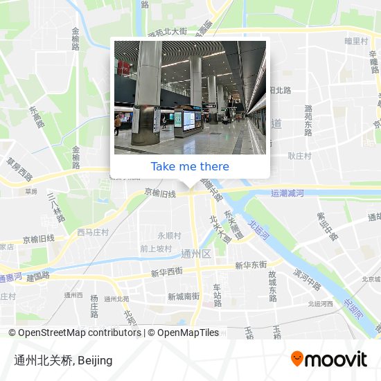 通州北关桥 map