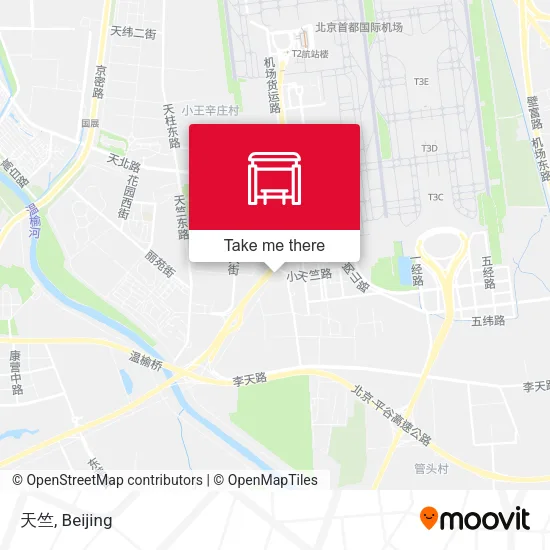 天竺 map