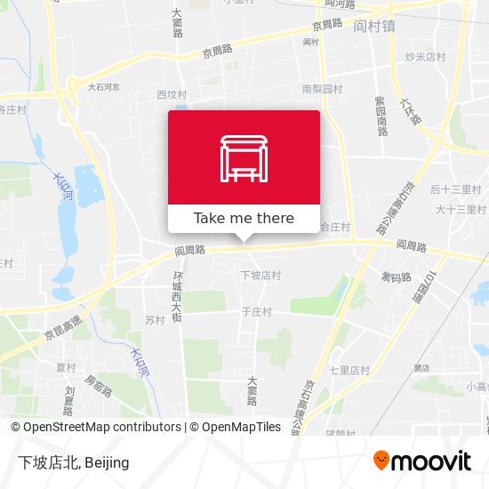 下坡店北 map