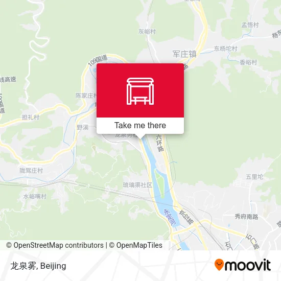 龙泉雾 map