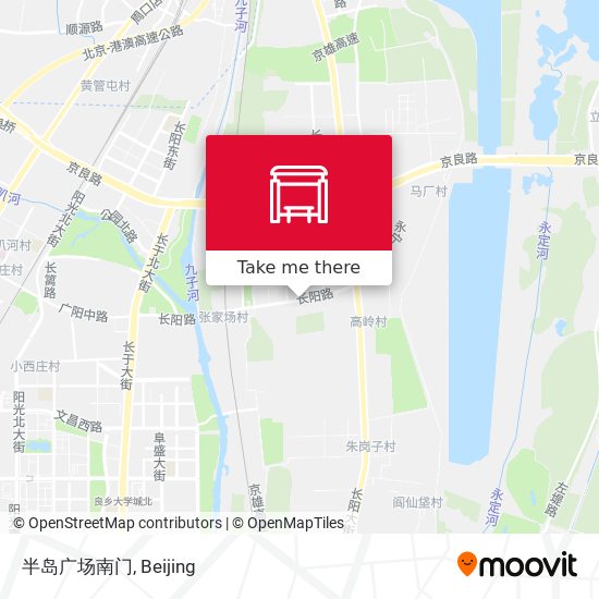 半岛广场南门 map