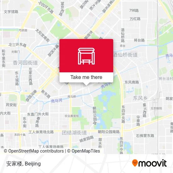 安家楼 map