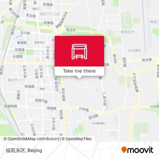 福苑东区 map