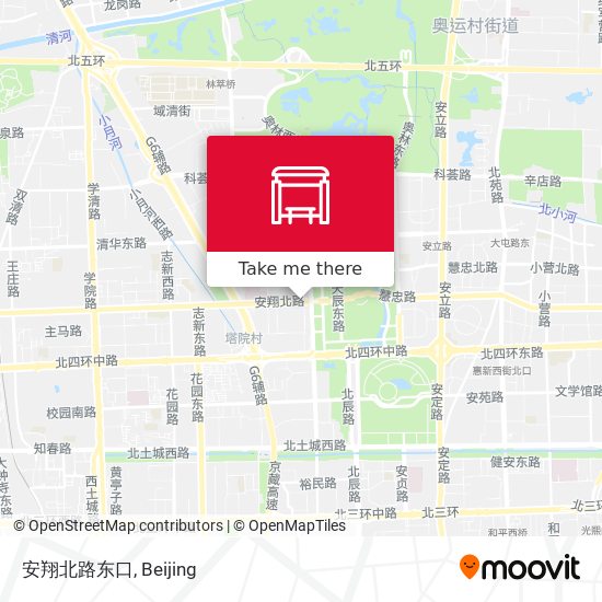 安翔北路东口 map
