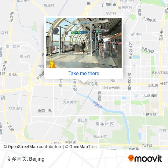 良乡南关 map