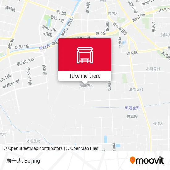 房辛店 map