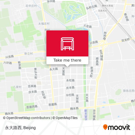 永大路西 map