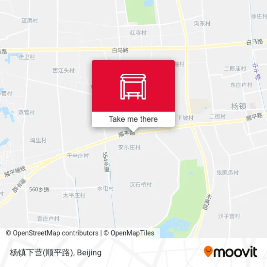 杨镇下营(顺平路) map