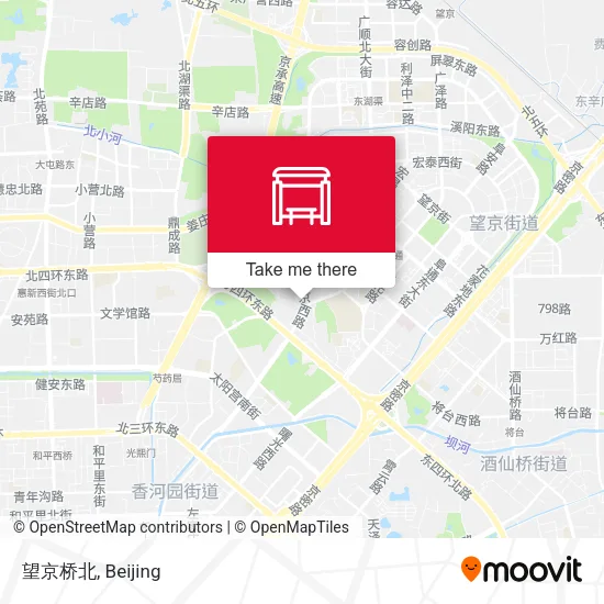 望京桥北 map