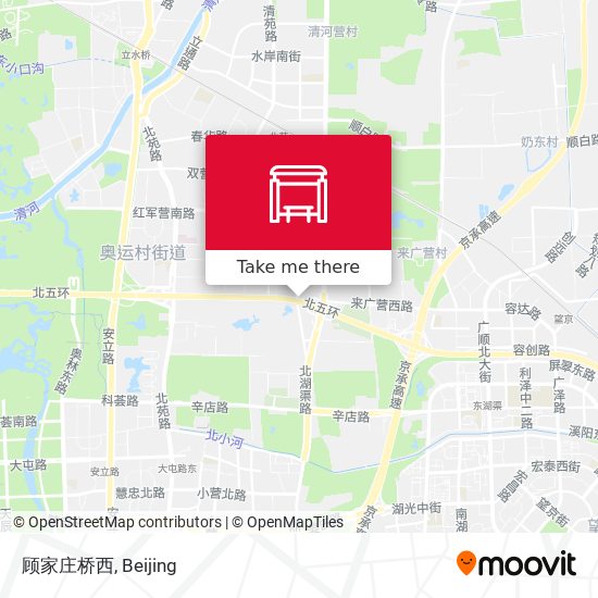 顾家庄桥西 map