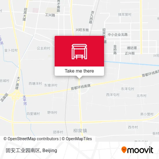 固安工业园南区 map