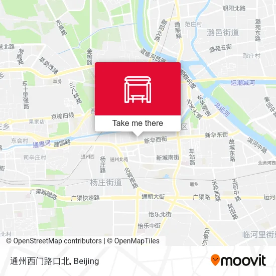通州西门路口北 map