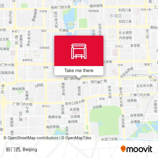 前门西 map