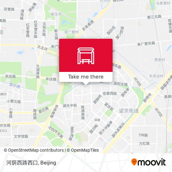 河荫西路西口 map