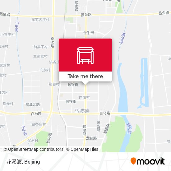 花溪渡 map
