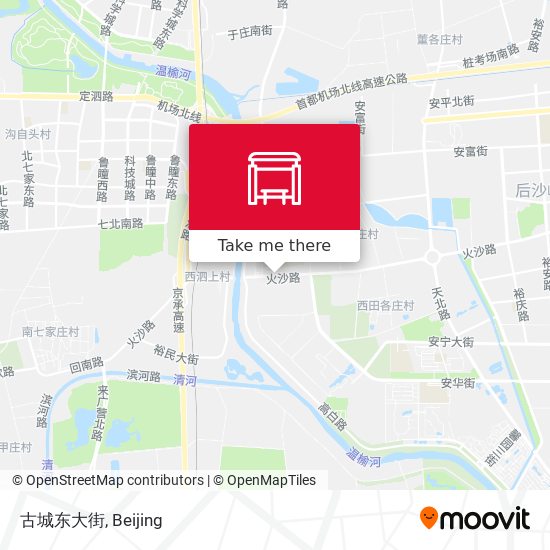 古城东大街 map