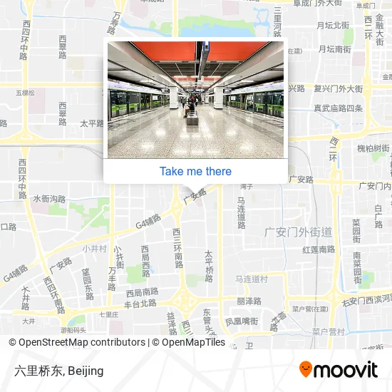 六里桥东 map