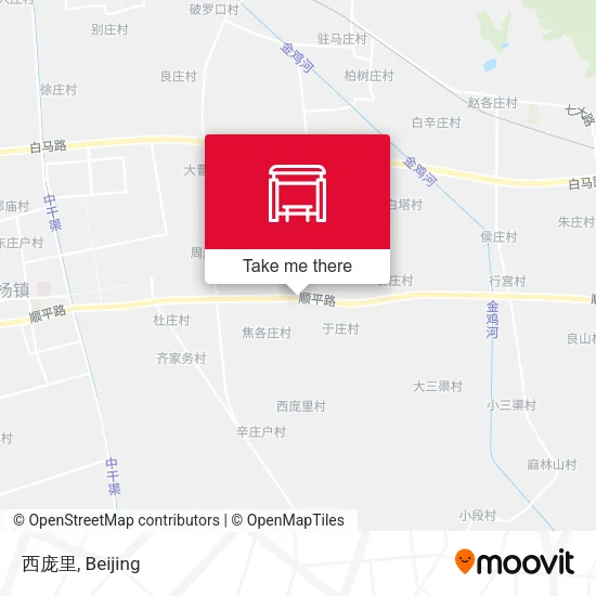 西庞里 map