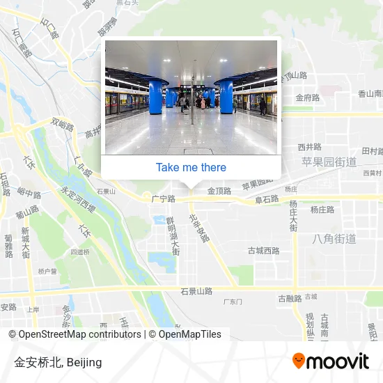 金安桥北 map