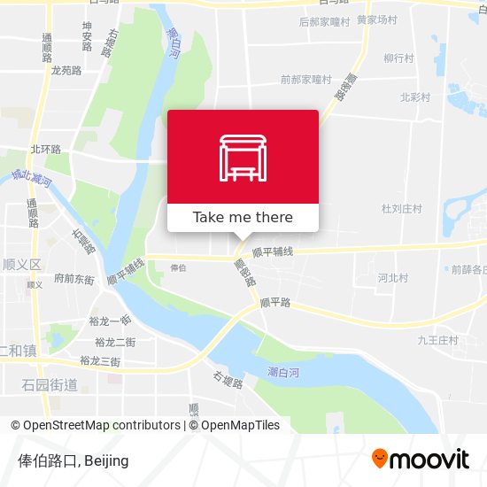 俸伯路口 map