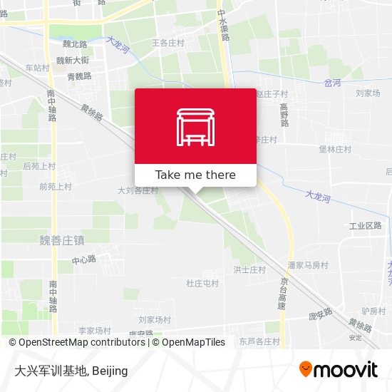 大兴军训基地 map