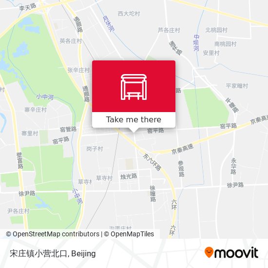 宋庄镇小营北口 map