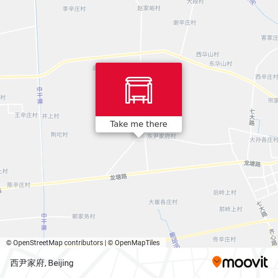 西尹家府 map