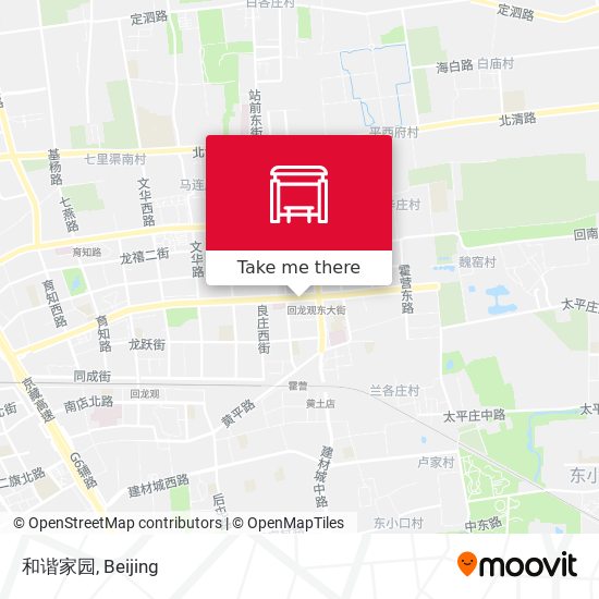 和谐家园 map