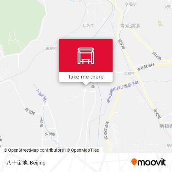 八十亩地 map