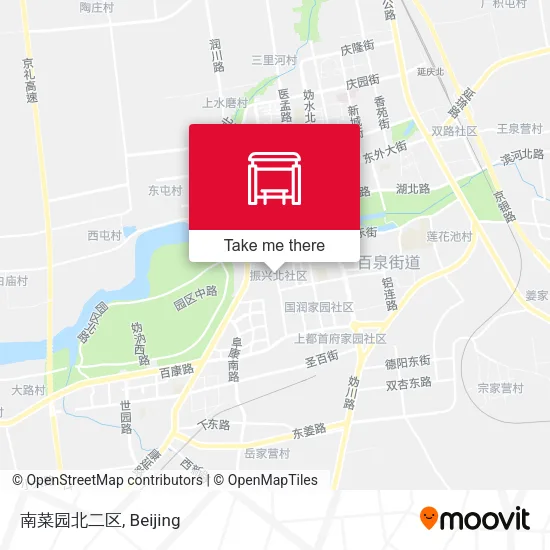 南菜园北二区 map