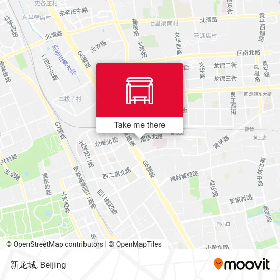 新龙城 map