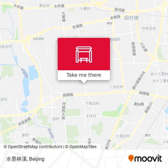 水墨林溪 map