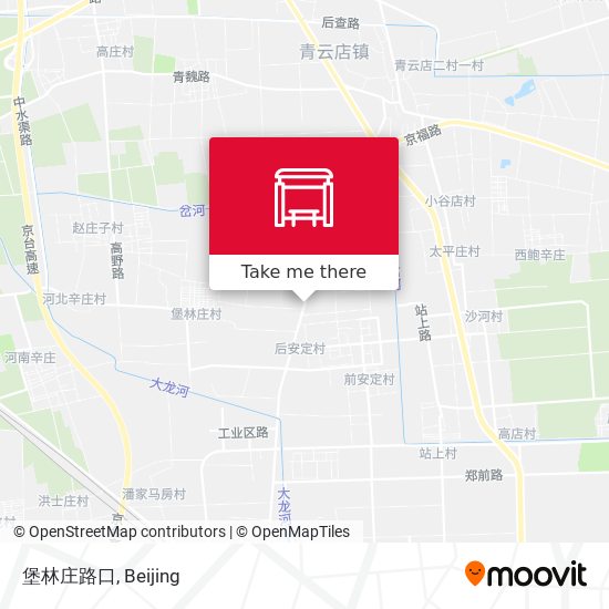 堡林庄路口 map