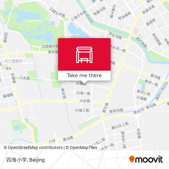 四海小学 map