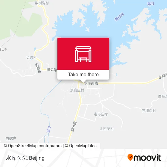 水库医院 map