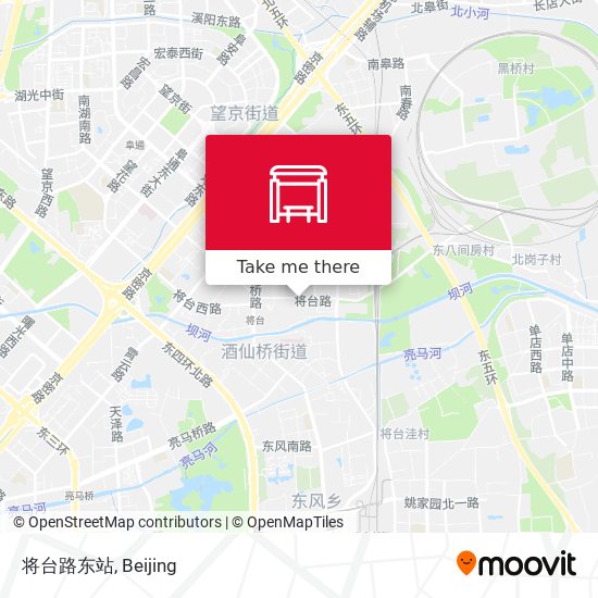 将台路东站 map