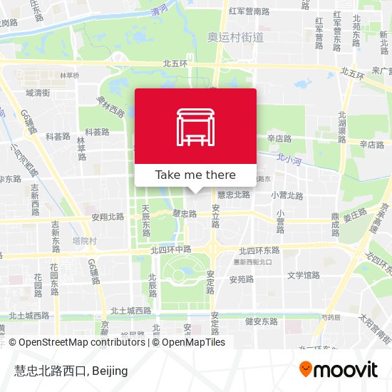 慧忠北路西口 map
