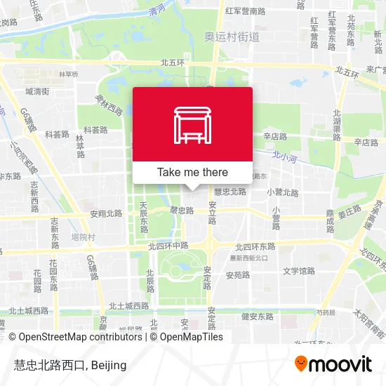 慧忠北路西口 map