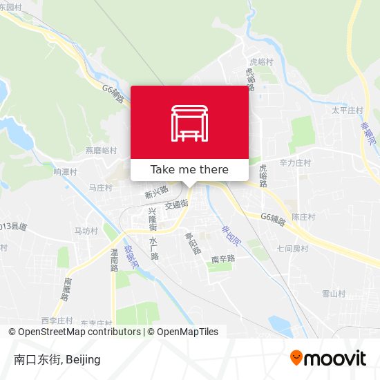 南口东街 map